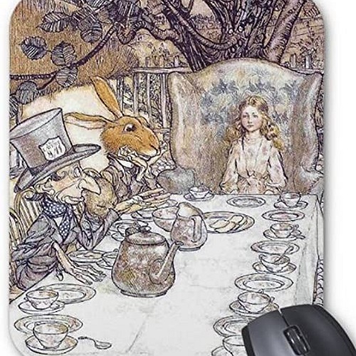 不思議の国のアリス 』“ 狂ったお茶会 ” のマウスパッド 2：フォト