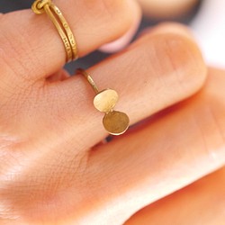 [每日感恩節促銷]黃銅Mebae戒指13號的尺寸僅限於1件 第1張的照片