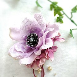 紫海葵紫胸花繡球 第1張的照片