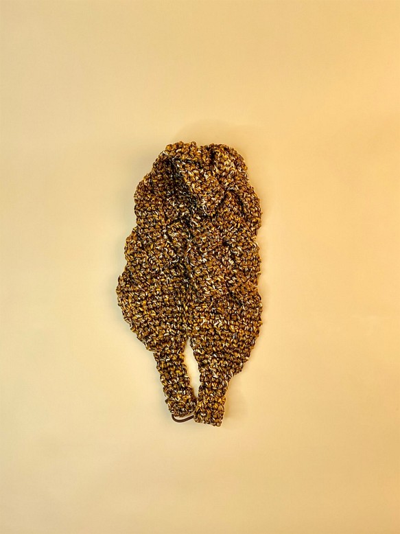 Y.O.U. 手工編織髮帶 -- 霓彩編織髮帶Neo-古銅金色 第1張的照片
