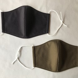 布マスク横長Ｌ2枚セット 1枚目の画像