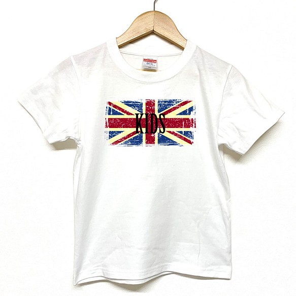 Tシャツ 『 KIDS 』 イギリス type1 半袖 前面 男の子 女の子 キッズ ジュニア 1枚目の画像