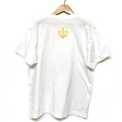 Tシャツ 『 DAD 』 王冠　type1 背面 半袖 メンズ 1枚目の画像