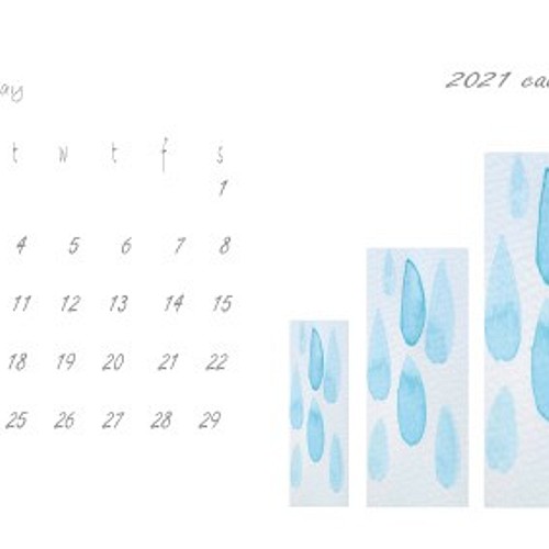 21 カレンダー ポストカードサイズ 月ごと 水彩画 ナチュラコ カレンダー ナチュラコ 通販 Creema クリーマ ハンドメイド 手作り クラフト作品の販売サイト