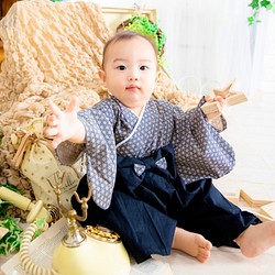 小さな男の子のベビー袴【70〜80cm】 ベビー服 OKURA KOHINATA 通販 