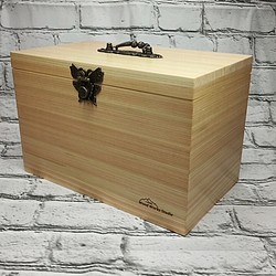 木製　総ヒノキ　薬箱・メイクBOX・ソーイングBOX　 シリーズ　111th 1枚目の画像