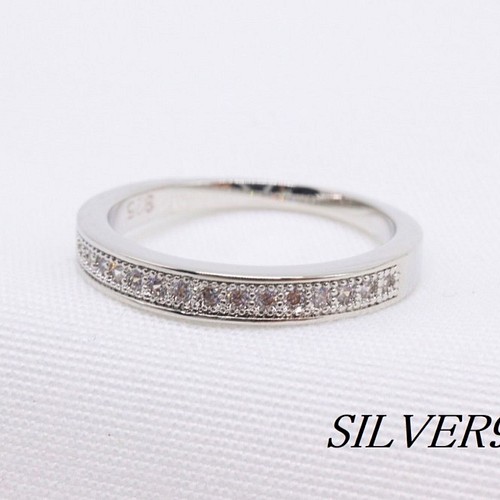 Stone＆Ball Ring【3】Silver （パープル） 指輪・リング STAR☆DROP