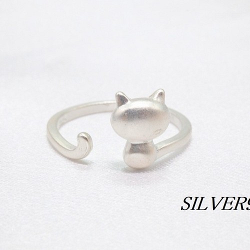 Silver925 ネコ 猫 モチーフ リング 指輪 リング Jewelry Kawasaki 通販 Creema クリーマ ハンドメイド 手作り クラフト作品の販売サイト