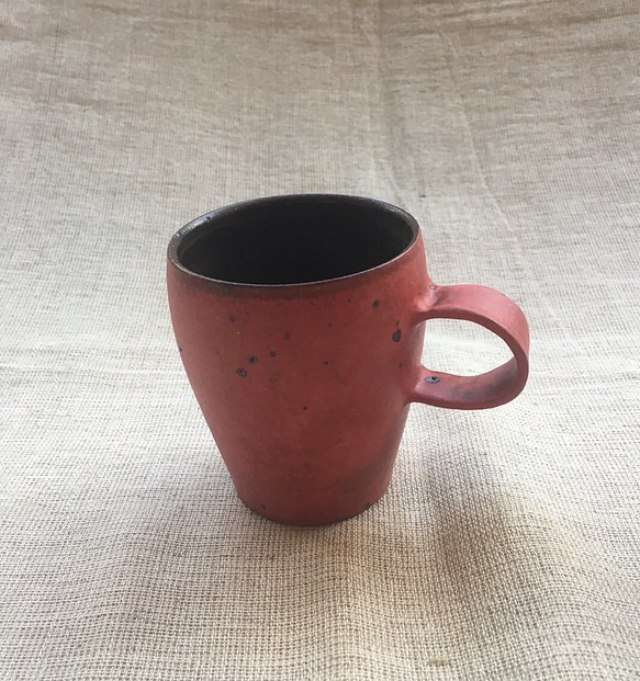 コーヒーカップ （赤 B） 1枚目の画像