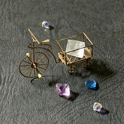 星を運ぶ小さな自転車（Lサイズ）Transport 1枚目の画像