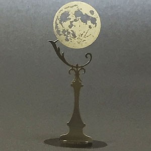 月球儀-Ｌｕｎａｒｉｕｍ-ルナリウム/シルバームーン 1枚目の画像
