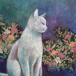 猫（ねこ） 絵画 のおすすめ人気通販｜Creema(クリーマ) 国内最大の