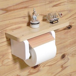木製廁紙架版本7（自然科學） 第1張的照片