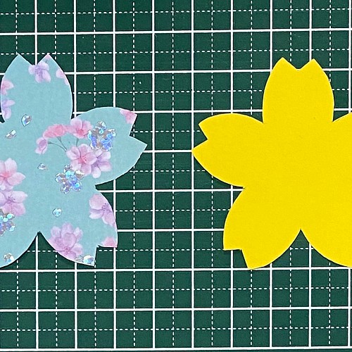 画用紙 折り紙 桜 その他素材 Yuzu Star 通販 Creema クリーマ ハンドメイド 手作り クラフト作品の販売サイト