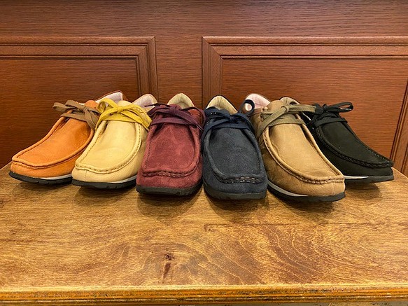 【アシオト】神戸の靴職人が作った♪超軽量・純国産ワラビーシューズ（A1520）※売り切れました. 1枚目の画像
