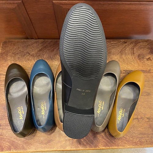 アシオト】神戸の靴職人が作った♪超軽量・純国産レザーパンプス 