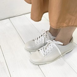 【アシオト】神戸の靴職人が作った♪超軽量・純国産レザースニーカー♪　モデルサイズ26.0cmまで対応商品（A1541） 9枚目の画像