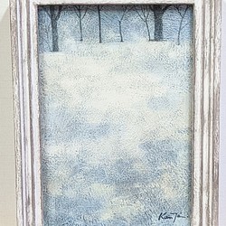 冬の虚像 No.14 〜テムペラ画〜 1枚目の画像
