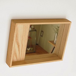 木製 箱鏡 栗材4 1枚目の画像
