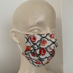 Sale 《 送料無料 》夏マスク ミューファントリプルガーゼ使用 ノーズワイヤー入り 大人女性用マスク(白) 1枚目の画像