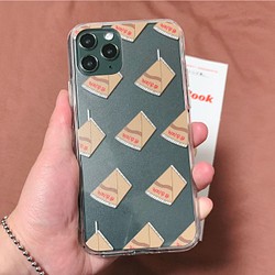 [INBUTTER] 韓国っぽい　コーヒーウユ 可愛いな / iphone専門 全機種対応 スマホケース(◕ᴥ◕) 1枚目の画像