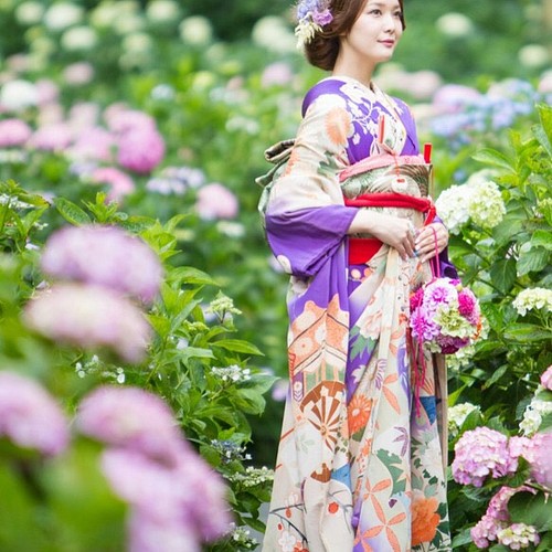 送料無料】桜扇子ブーケ 和装婚・着物ドレスに！桜・ミモザ・芍薬・椿