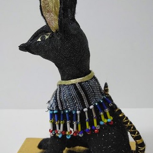 エジプト アヌビス神』創作人形 プレゼント 犬 古代エジプト 壁画 神話 