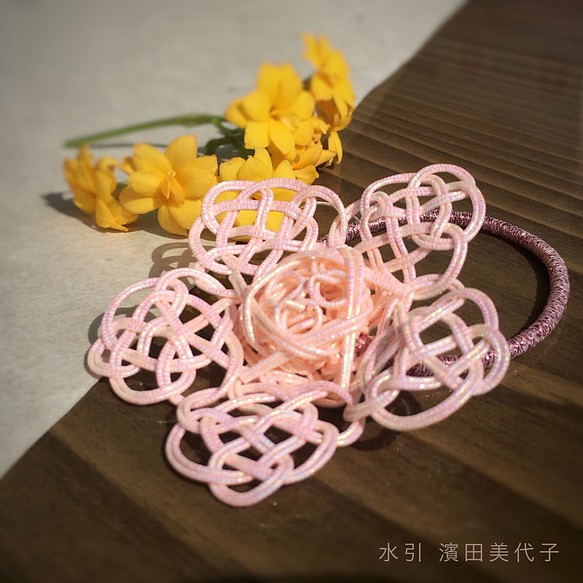 [水引] The Magical Flower ♡aurora pink♡ 1枚目の画像