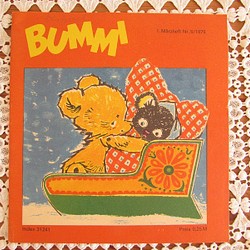ドイツのヴィンテージ/東ドイツ時代の子供用冊子 BUMMI (DDR・ヴィンテージ・紙もの) 1975年5号 1枚目の画像