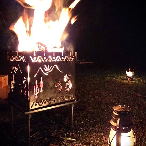 組立式焚き火台【ココペリスクエア】 焚き火 焚火 キャンプ アウトドア 
