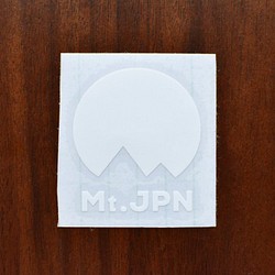 「Mt.JPNロゴ」カッティングステッカー 1枚目の画像