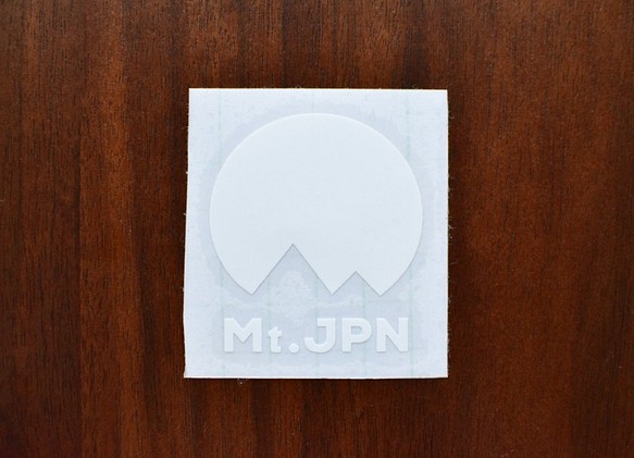 「Mt.JPNロゴ」カッティングステッカー 1枚目の画像