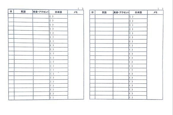 送料無料 単語帳 オリジナル 中学生 高校生 英語 暗記 受験 勉強 教材 その他雑貨 みどりのみどり 通販 Creema クリーマ ハンドメイド 手作り クラフト作品の販売サイト