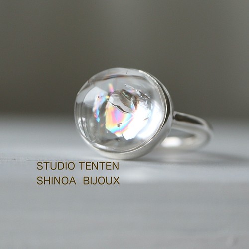 LemonQuartz_22.30ct SV925/K18YG Ring 指輪・リング LiVES(ライブス