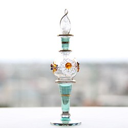 エジプトガラス　送料無料　ミニボトル　香水瓶　 1枚目の画像