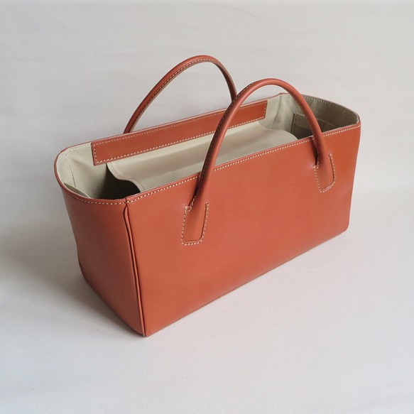 受注生産 Square box bag R.BROWN | www.smim.cy