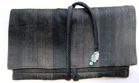 着物リメイク　羽織で作った和風財布　１２６２ 1枚目の画像