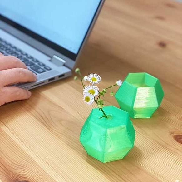 販売商品の販売 【K様専用】3Dプリンタ製一輪挿し×3 花瓶