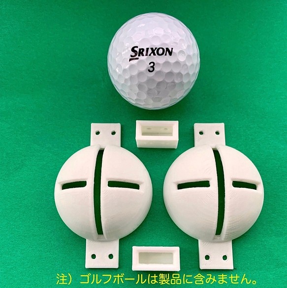 ゴルフボールのライン引きが容易／全方位型マーカーゲージ 1枚目の画像
