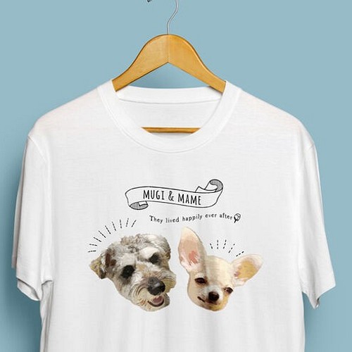 うちの子 仲良しtシャツ 犬 猫 ペット おもちゃ ペット小物 いぬねこぐろっさりー 通販 Creema クリーマ ハンドメイド 手作り クラフト作品の販売サイト