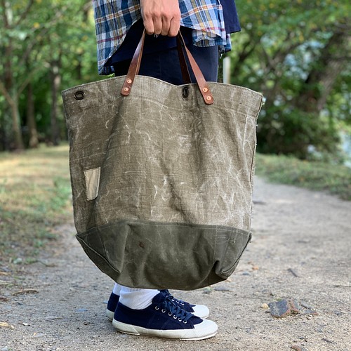 ohal / French Army Duffle Tote bag トートバッグ ohal 通販｜Creema