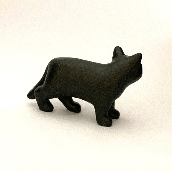 黒猫の置物 (樹脂) | monsterdog.com.br
