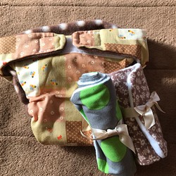 福袋  新生児用布オムツカバーの成型布オムツ2枚セット 1枚目の画像