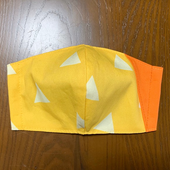 【即納】カラフル　立体インナーマスク　三角柄 1枚目の画像