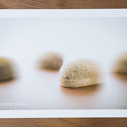 和菓子のポストカード（冬）3枚セット 1枚目の画像