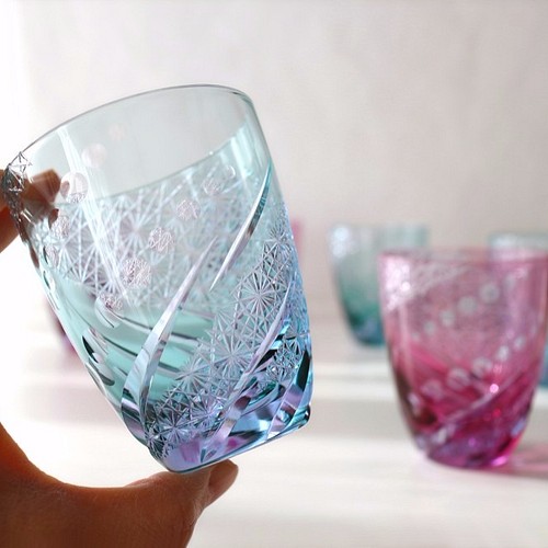 切子グラス 結び グラス カップ 酒器 Namry Glass 通販 Creema クリーマ ハンドメイド 手作り クラフト作品の販売サイト