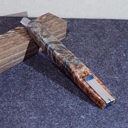 木のカッターナイフ　スタビライズドウッドタイプ 1枚目の画像