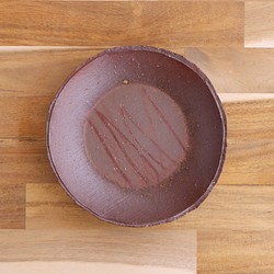 備前焼　たたき皿（大）【陶器・皿・プレート】 1枚目の画像