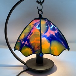 魅惑の色　ランプ　ステンドグラス 1枚目の画像