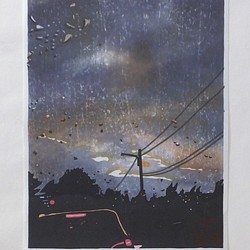 オリジナル木版画 After rain 版画 Yutacabezon 通販｜Creema(クリーマ)